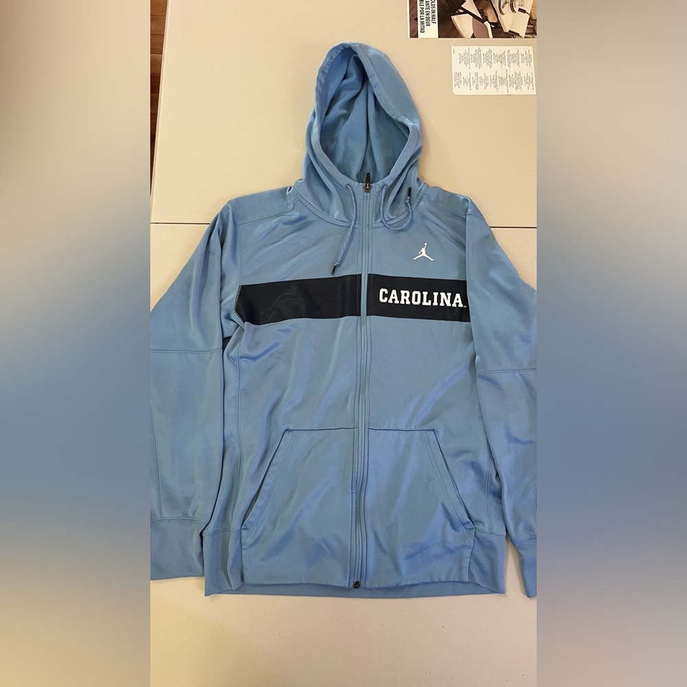 Jordan Men's UNC Carolina Blue Bomber Jacket
